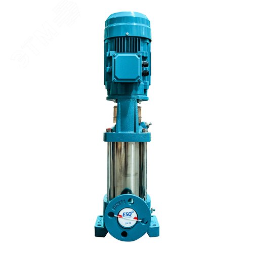 Насос вертикальный многоступенчатый CR 4-14 HQQE с электродвигателем 3 кВт 3000 об. мин. - фото 2