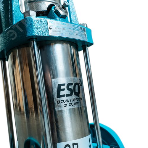 Насос вертикальный многоступенчатый CR 4-14 HQQE с электродвигателем 3 кВт 3000 об. мин. - фото 15