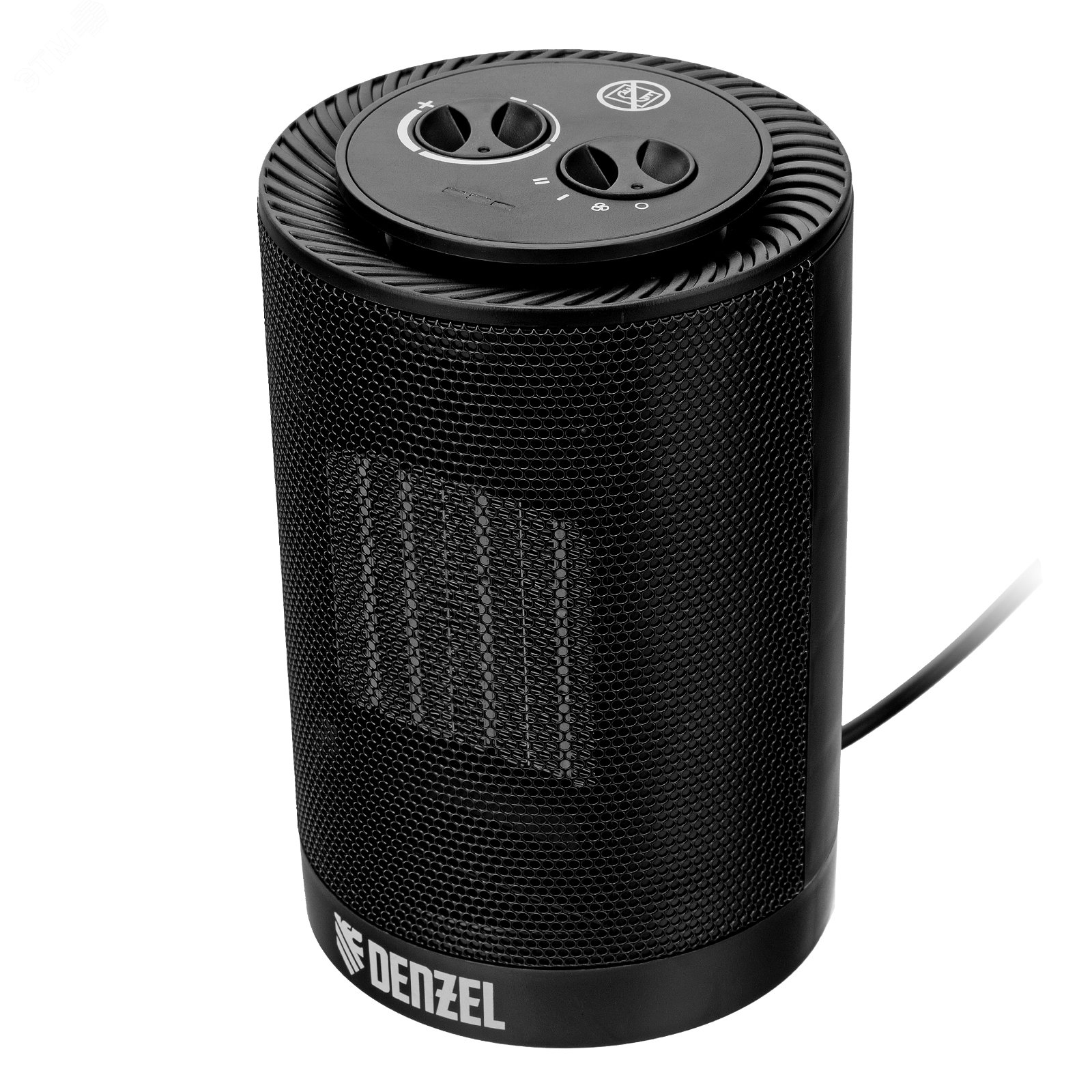 Изображение товара Тепловентилятор керамический Denzel DTFC-1200S с вращением и тремя режимами