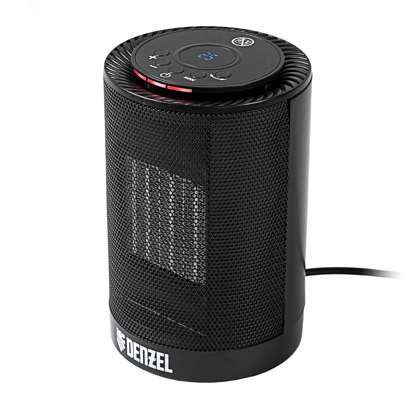 Изображение товара Электрический керамический тепловентилятор Denzel DTFC-1200 3 режима нагрев вентилятор