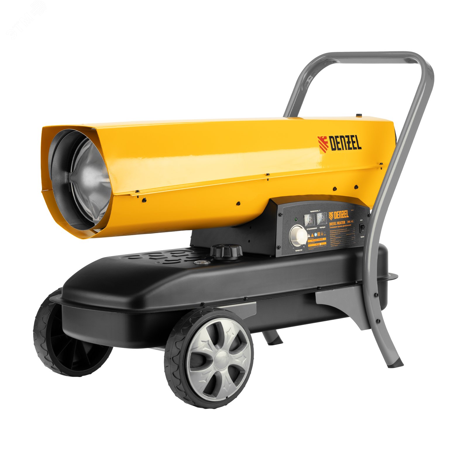 Изображение товара Дизельная тепловая пушка Denzel DHG-45i мощностью 45 кВт с термостатом