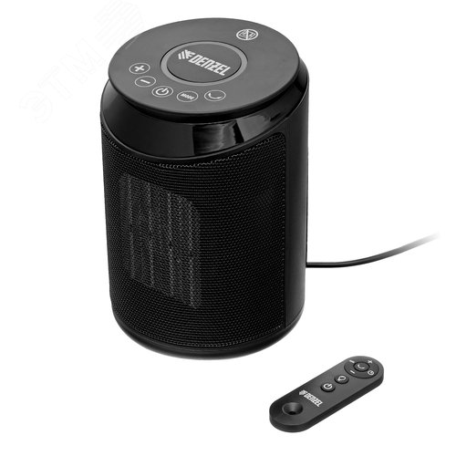 Изображение товара Тепловентилятор керамический DTFC-2000X, 2 кВт, wi-fi, пульт, динамик, вращение, 3 реж. (шт)