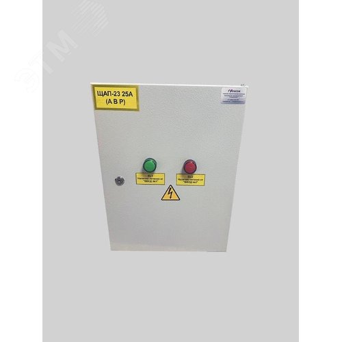 Изображение товара Щит автоматического переключения ЩАП-23 25А 380В IP31 УХЛ4 TVENKOM БП-00015943 (шт)
