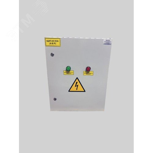Изображение товара Щит автоматического переключения ЩАП-43 63А 380В IP31 УХЛ4 TVENKOM БП-00015945 (шт)