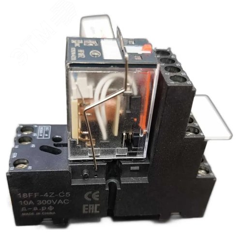 Изображение товара Комплект реле 4CO 6A AgNi катушка 230B AC (шт)