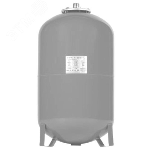 Изображение товара Бак мембранный CW-LV 300, 10 бар, серый, вертикальный, на ножках, верхний фланец (шт)