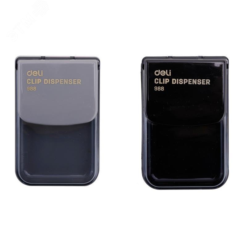 Изображение товара Скрепочница Deli магнитная пластиковая (шт)