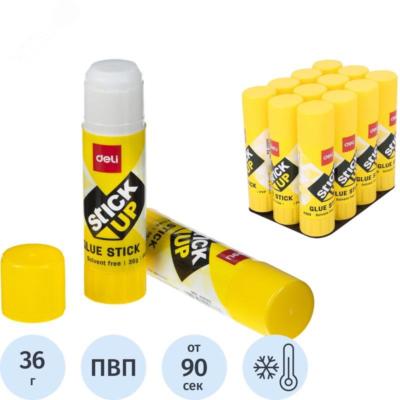 Изображение товара Клей-карандаш Deli Stick UP 36 г (шт)