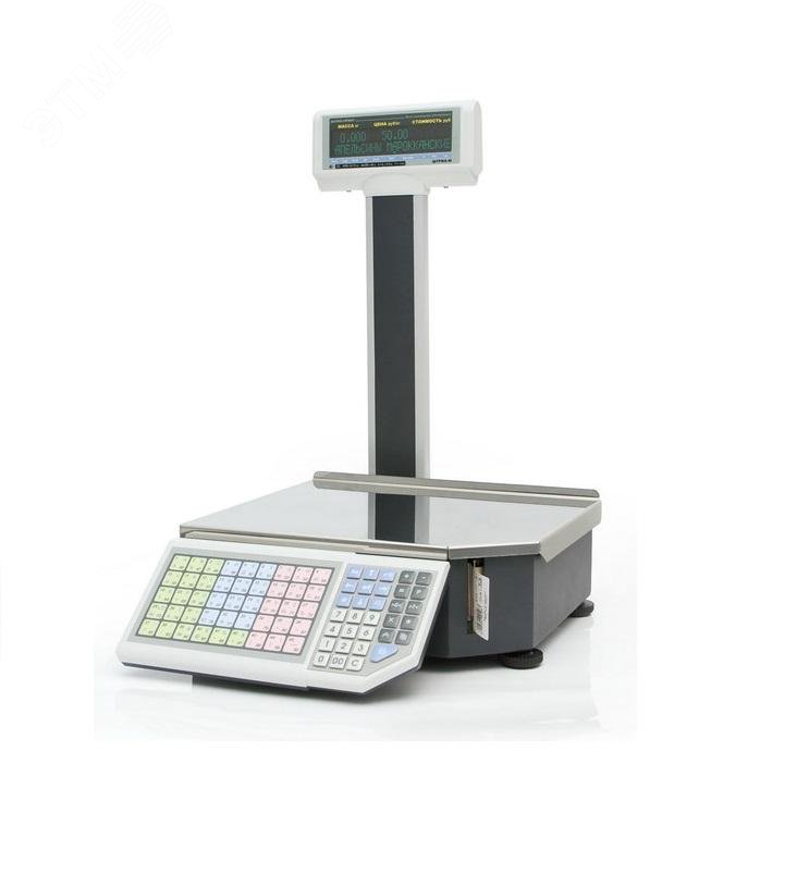 Изображение товара Весы с печатью этикеток ШТРИХ-ПРИНТ М 15-2.5 Д1И1 v.4.5