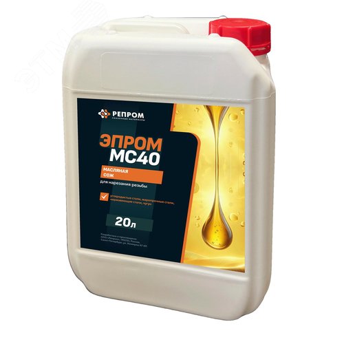 Изображение товара "Масляная СОЖ ""ЭПРОМ МС40"", канистра 20 л " (шт)