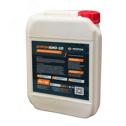 Изображение товара Системный очиститель ЭПРОМ БИО-10, канистра 10 кг (10 литров) (шт)