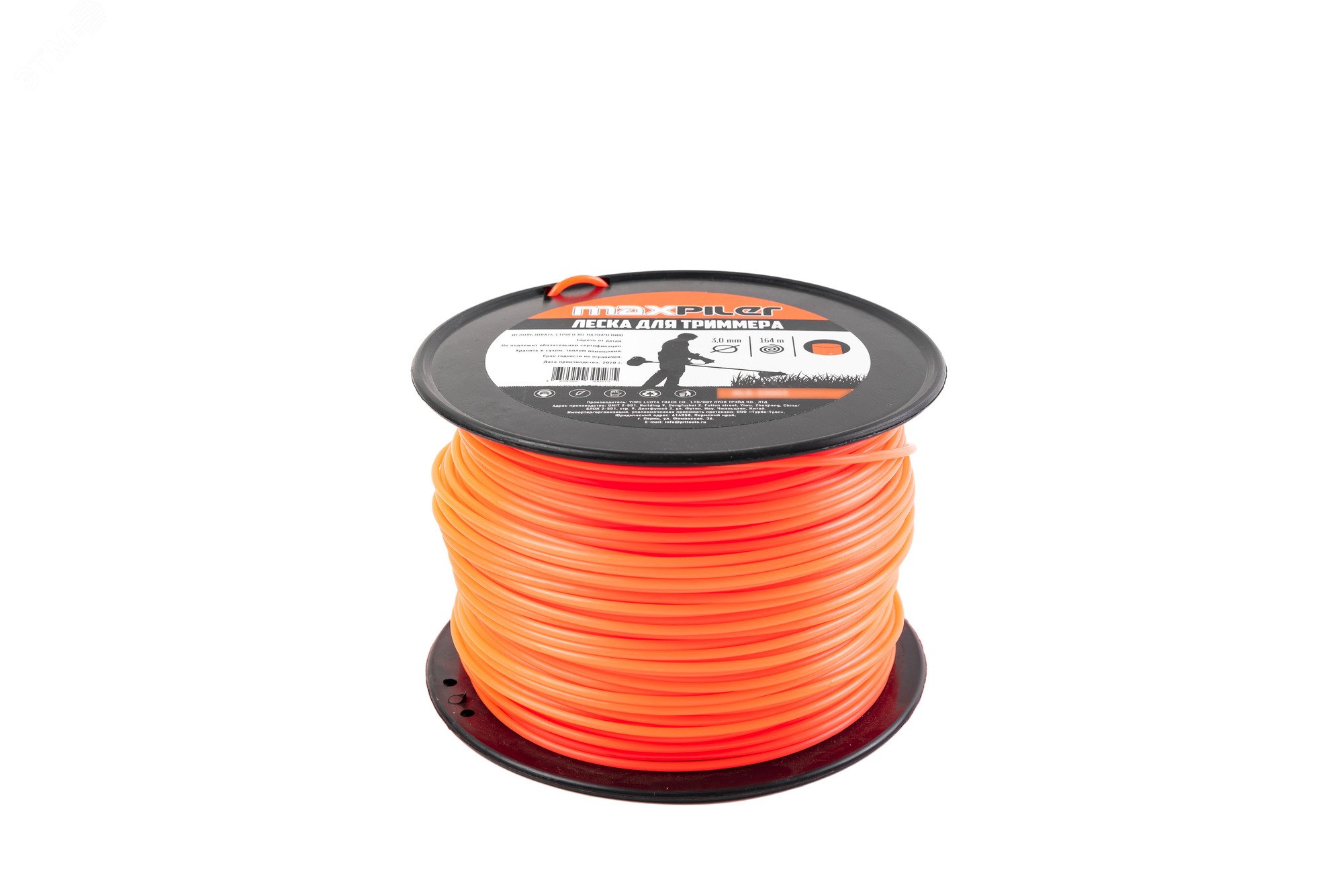Изображение товара Леска для триммеров 3.0мм 3LB, круг, 167м (шт) Изображение товара Леска для триммеров 3.0мм 3LB, круг, 167м (шт)