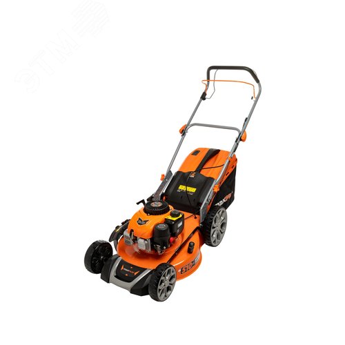 Изображение товара Газонокосилка бензиновая (5,5л.с, самоходная, 510мм, высота кошения 30-80мм, 70л) (шт)