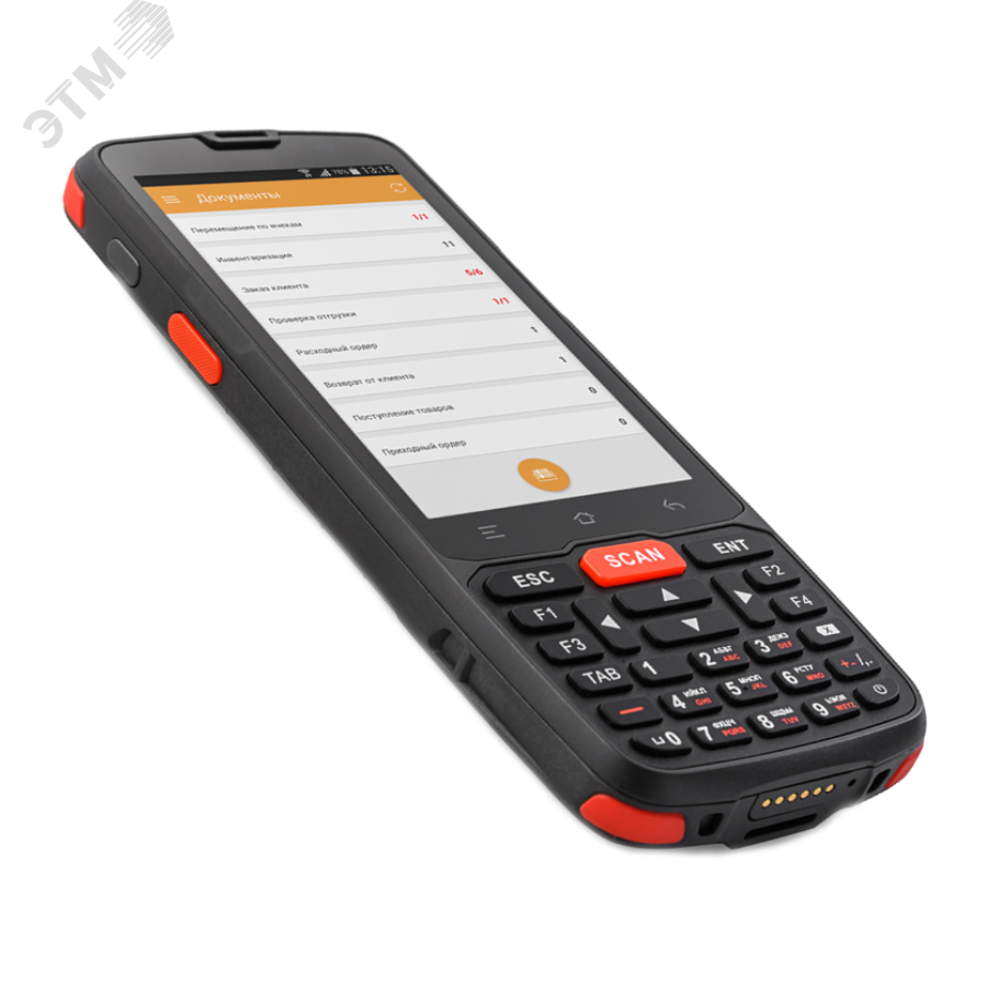 Изображение товара Терминал сбора данных Smart.Slim полный Android 7, 2D, 2GB/16GB, 4G/Wi-Fi/BT/GPS/NFC, 4000 mAh (шт)