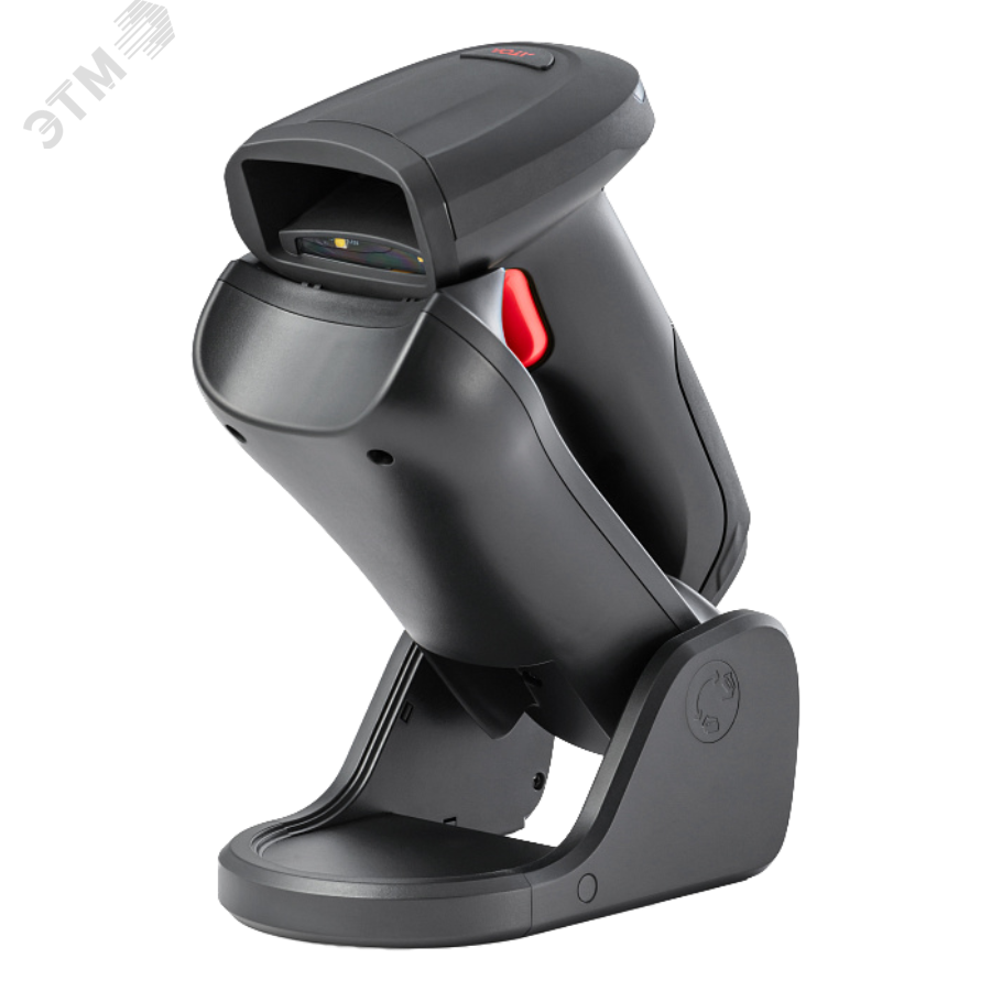 Изображение товара Сканер штрих-кода SB5100 BT 2D ручной, беспроводной, USB/Bluetooth, с подставкой, черный (шт)