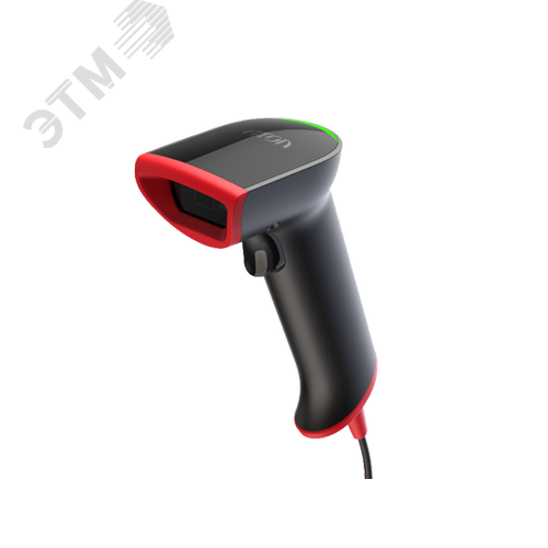 Изображение товара Сканер штрих-кода Impulse 12 2D ручной, проводной, USB, без подставки, черный (шт)