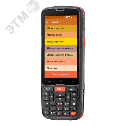 Изображение товара Терминал сбора данных Smart.Slim Plus Android 10, 2D, 2GB/16GB, 4G/Wi-Fi/BT/GPS/NFC, 4500 mAh (шт)