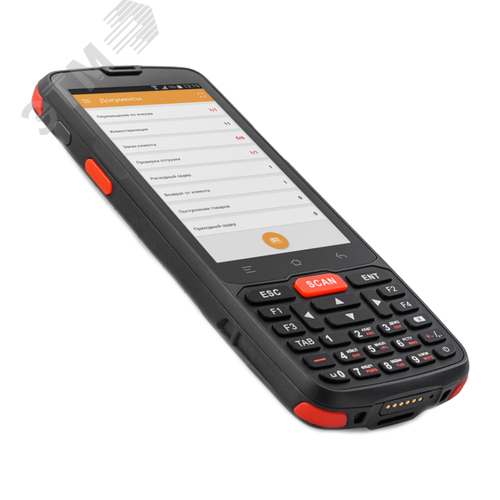 Изображение товара Терминал сбора данных Smart.Slim расширенный Android 7, 2D, 2GB/16GB, 4G/Wi-Fi/BT/GPS/NFC, 4000 mAh (шт)
