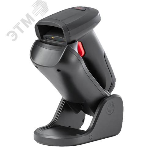 Изображение товара Сканер штрих-кода SB5100 BT 2D ручной, беспроводной, USB/Bluetooth, с подставкой, черный (шт)