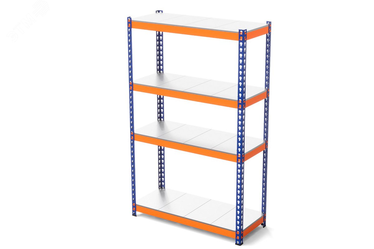 Изображение товара Стеллаж металлический ГТС_Профи-Т 2000x1540x770, Ярусы: 4 шт. оцинк. метал. (шт)