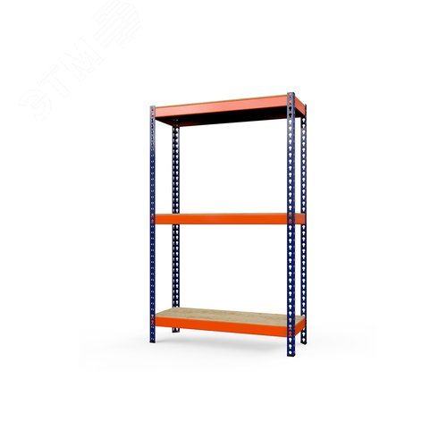 Изображение товара Стеллаж Профи 2000x1240x500 мм. 3 яруса, фанера (шт)