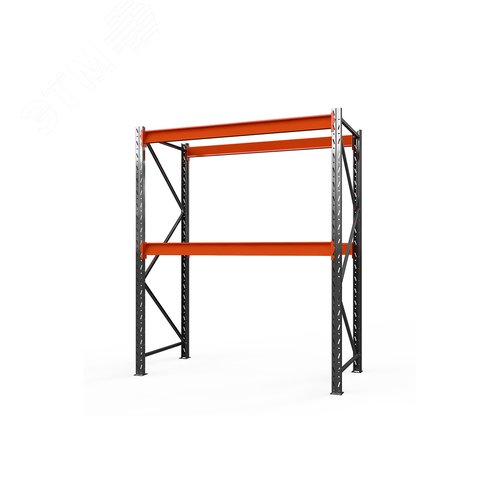 Изображение товара Стеллаж металлический ОПТИМА, 2000х1530х785 мм. Ярусы: 2 шт. без настила (шт)