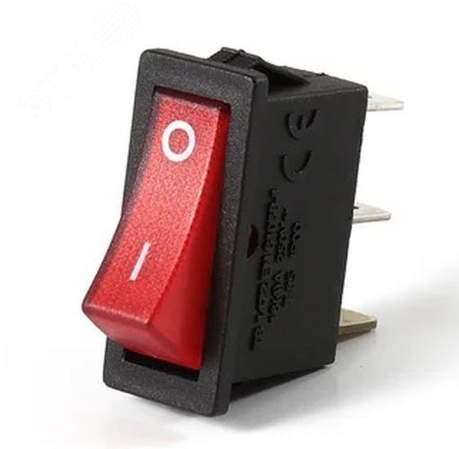 Изображение товара Выключатель клавишный 30*11мм с подсветкой EMAS, IP50, 250В