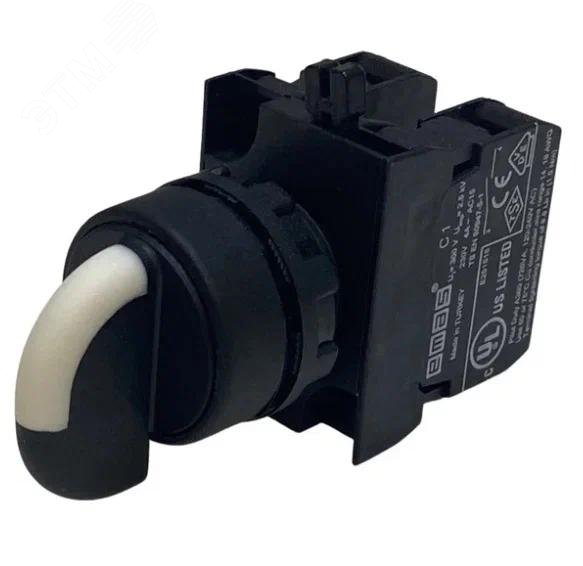 Изображение товара Переключатель 2-0-1 с фиксацией IP65 250 В 4 А серия CP EMAS