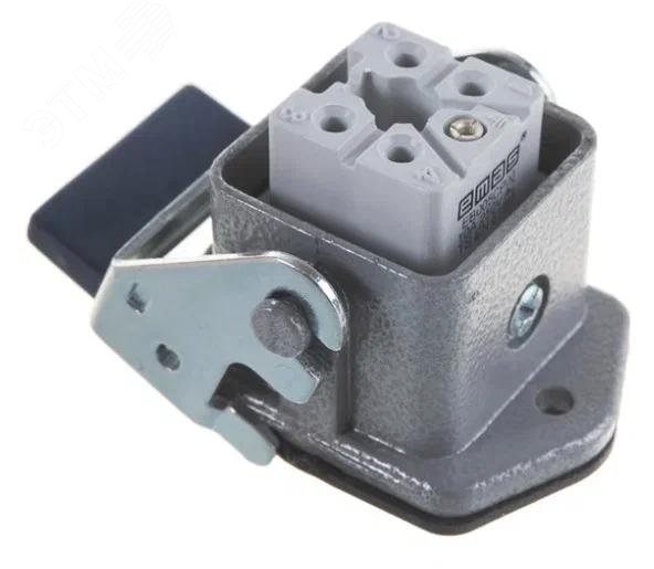 Изображение товара Кожух с гнездом металлический, 5 полюсов, 10A, нижний ввод,IP65 (шт)