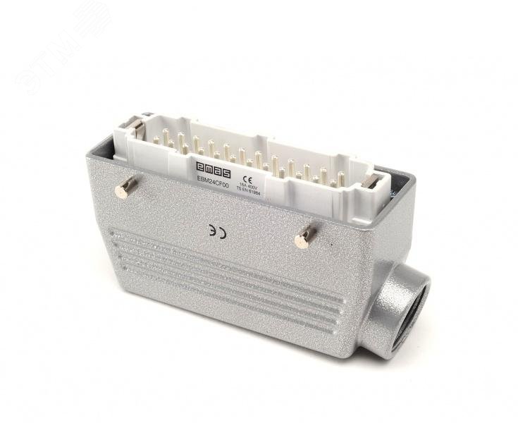 Изображение товара Кожух со штепселем металлический 24 полюса 16A IP65 EMAS