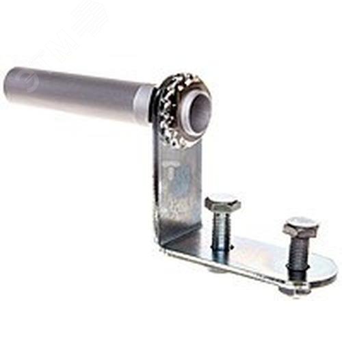 Изображение товара Настенное крепление патрубком 100 мм, алюминий (шт)