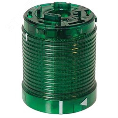 Изображение товара Сигнальный модуль для колонны 50 мм зеленый EMAS