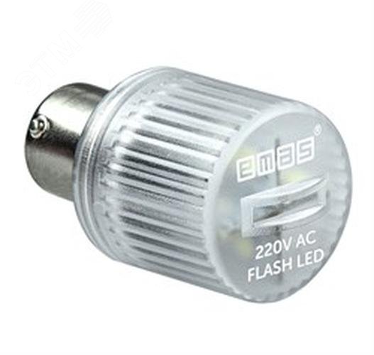 Изображение товара Стробоскоп FLESH 220VAC белый - профессиональный световой прибор