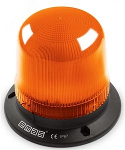 Изображение товара Колонна сигнальная маячкового типа желтая 110-220В IP65