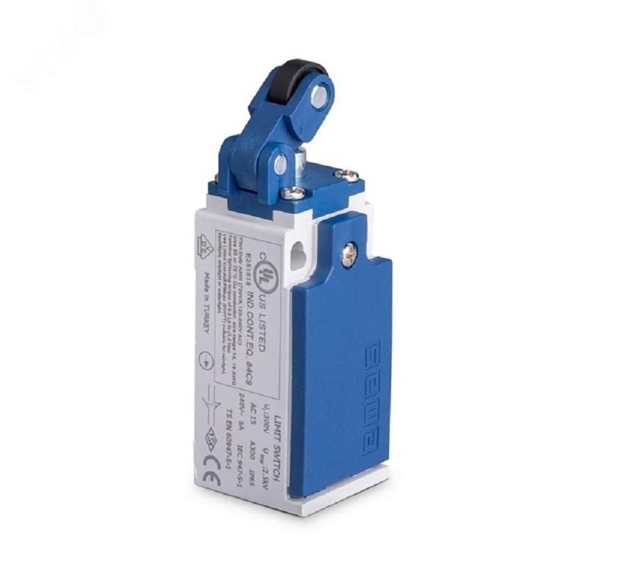 Изображение товара Концевой выключатель серия L5 пластиковый корпус 240В 3А IP65