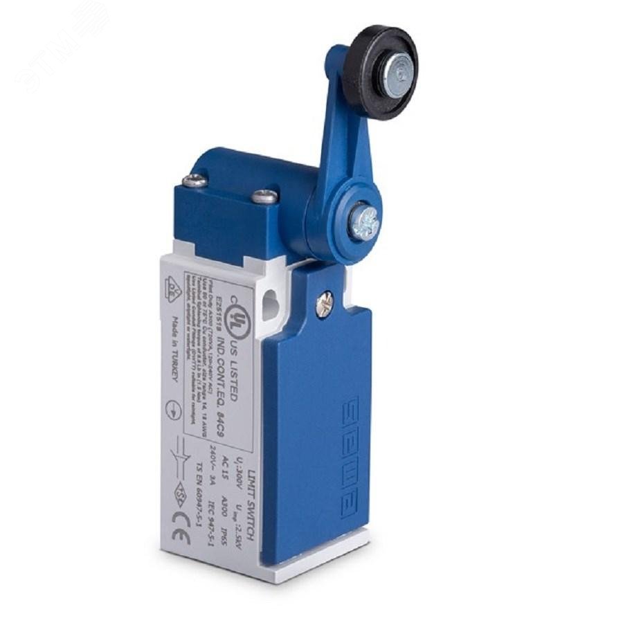 Изображение товара Выключатель концевой EMAS L5K25MEP121 с синхронным переключением и угловым действием