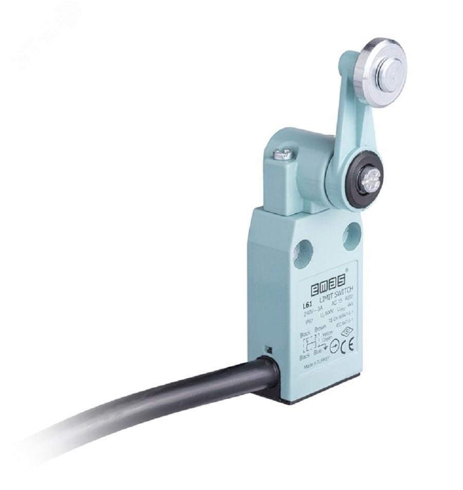 Изображение товара Концевой выключатель L61 с металлическим корпусом и IP67 защитой