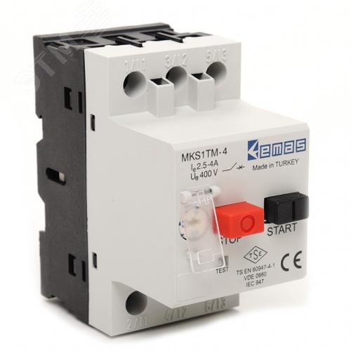 Изображение товара Автомат защиты двигателя термомагнитный 2.50-4.00 А для электродвигателей