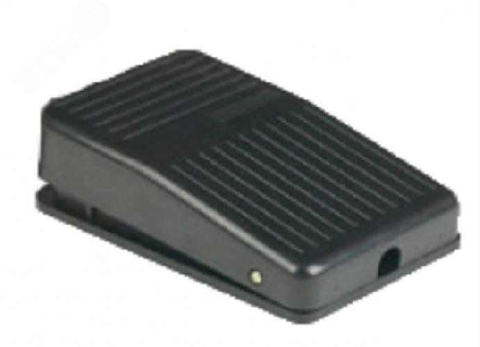 Изображение товара Мини-педаль пластиковая 250В 4А черный цвет IP20 EMAS PDM1