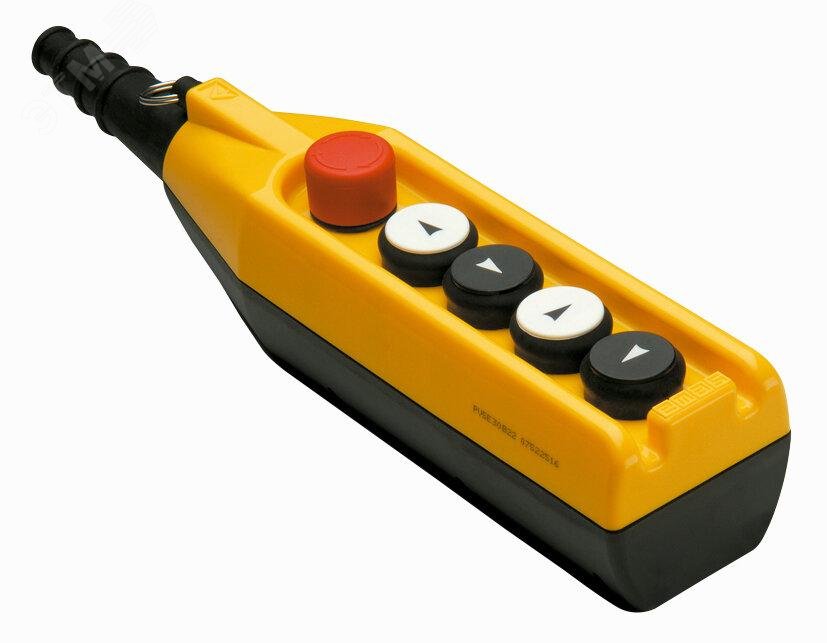 Изображение товара Пульт управления 5 кнопок серия PV для кранов и таль с IP65 высокий уровень защиты