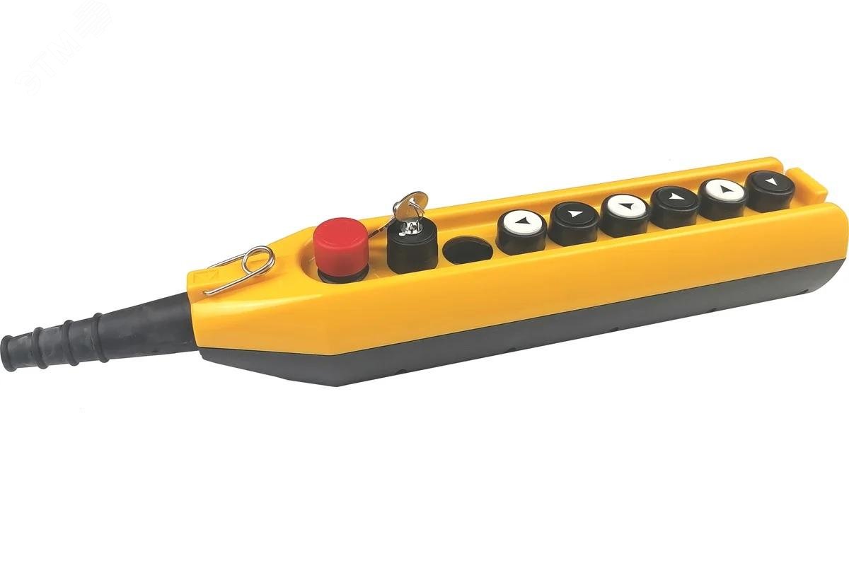 Изображение товара Пульт управления 9 кнопок серия PV EMAS для кранов и подъемного оборудования