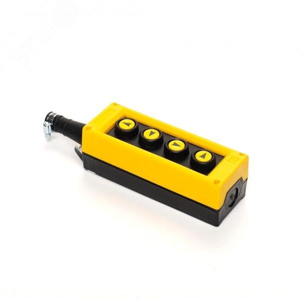 Изображение товара Пульт управления 4 кнопки IP65 со стрелками, односкоростной, пластик, 250В 4А, Турция