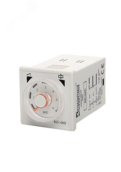 Изображение товара Реле времени с задержкой включения 6-60 сек 220 В AC-DC EMAS RZ1A1A60S-25