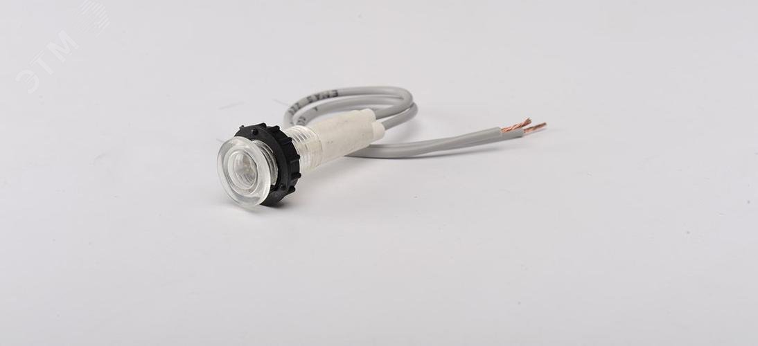 Изображение товара Сигнальная арматура 10мм белый свет кабель 12см 230В EMAS