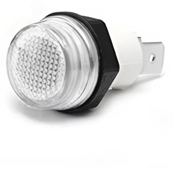 Изображение товара Сигнальная арматура 14мм, белый цвет, лампа накаливания, с клеммами, 12В DC (шт) Изображение товара Сигнальная арматура 14мм, белый цвет, лампа накаливания, с клеммами, 12В DC (шт)