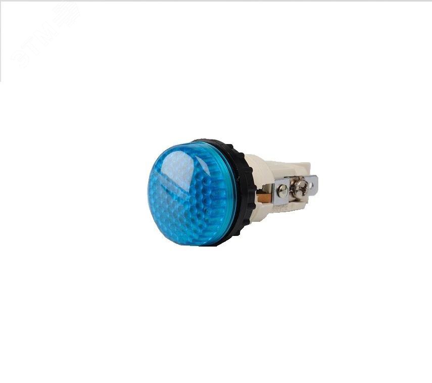 Изображение товара Сигнальная арматура 22мм, синий цвет, под патрон с резьбой Ba9S, 230В AC (шт) Изображение товара Сигнальная арматура 22мм, синий цвет, под патрон с резьбой Ba9S, 230В AC (шт)