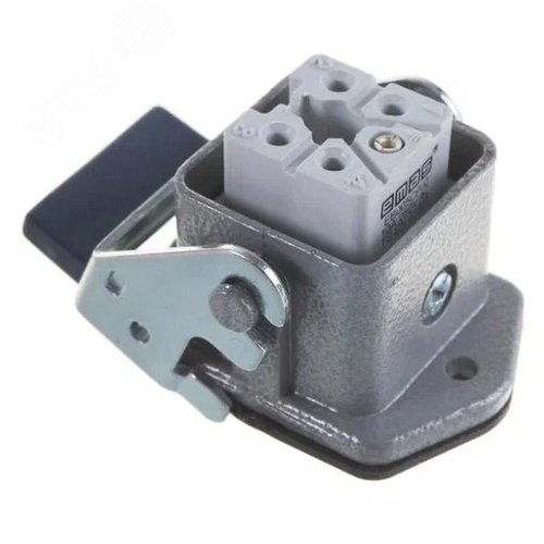 Изображение товара Кожух с гнездом металлический, 5 полюсов, 10A, нижний ввод,IP65 (шт)