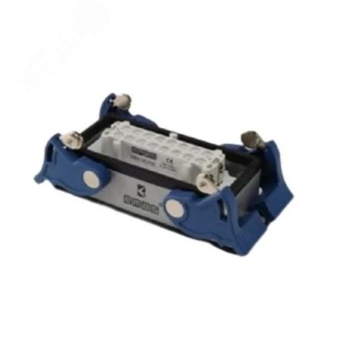 Изображение товара Кожух с гнездом металлический, 16 полюсов, 16А, нижний ввод, IP65 (шт)