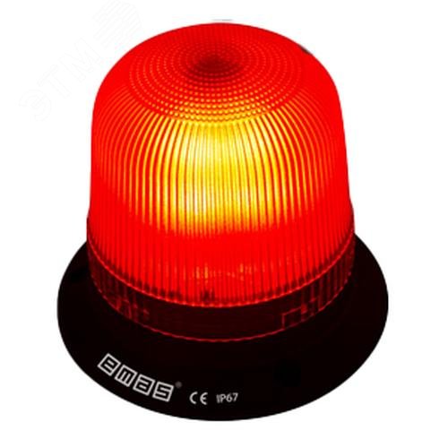Изображение товара Колонна сигнальная маячкового типа, красный цвет, 110-220В AC, IP65 (шт)