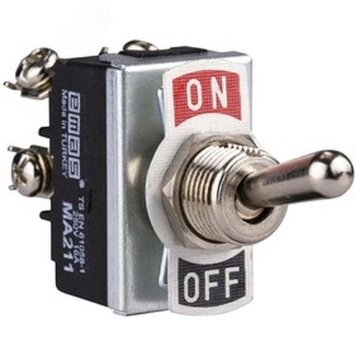 Изображение товара Тумблер ON-OFF дубль контактов (шт)